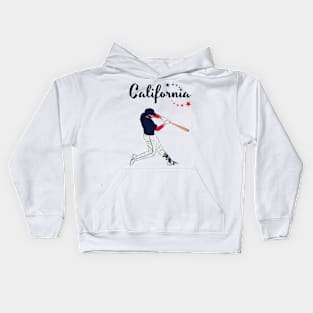 California Baseball Kids Hoodie